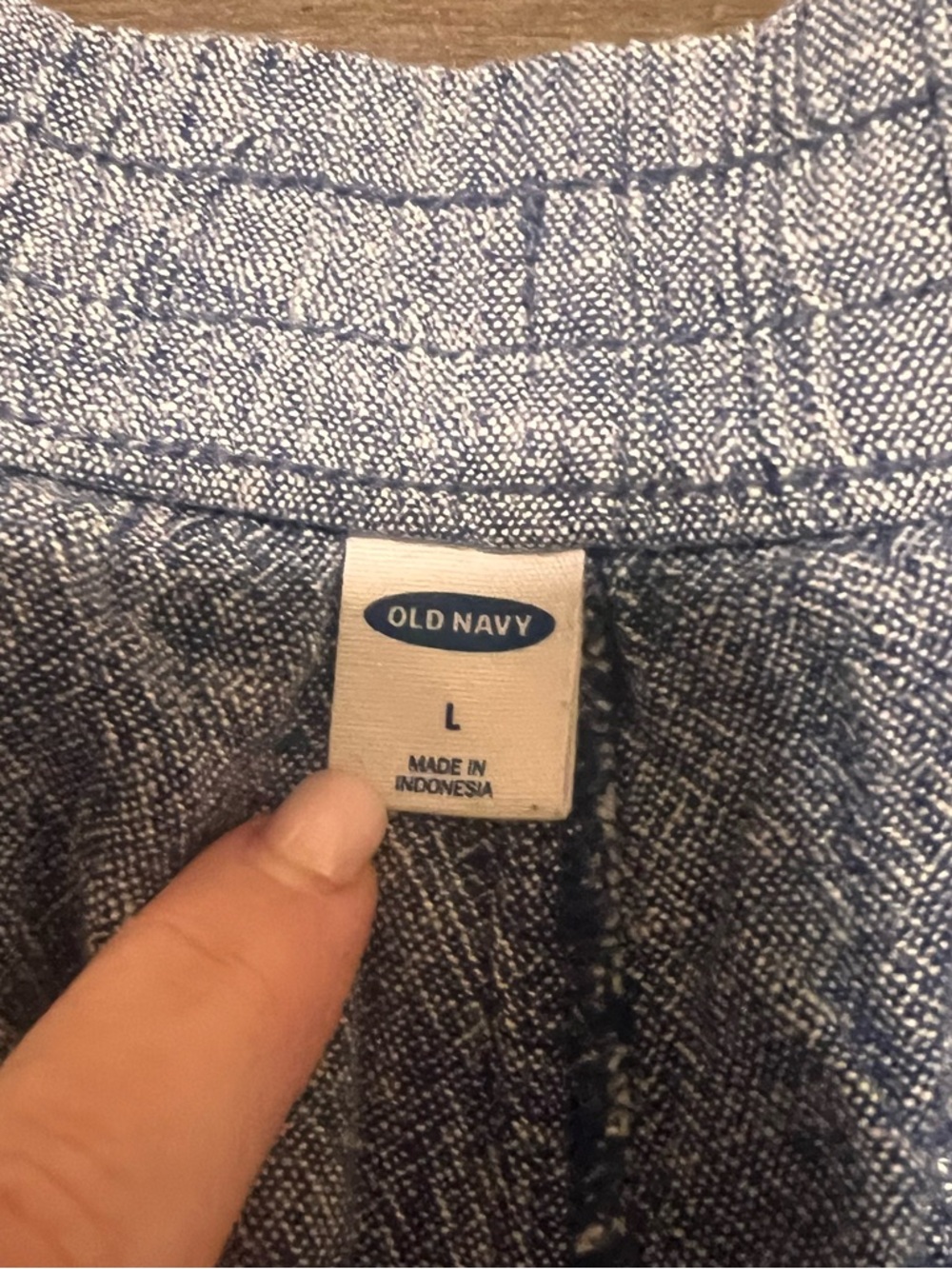 Old Navy Linen Blend Solid and Striped Shorts - Picture 10 of 12